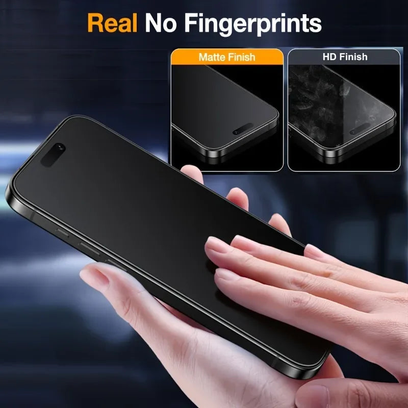 Anti-Spy Tempered Glass Screen Protector iPhone 3-Pack