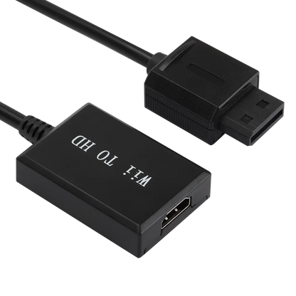 1080P Wii to HDMI Compatible Video and Audio Adapter Wii to HDMI Compatible Adapter Converter HD Supports Wii HD Monitor