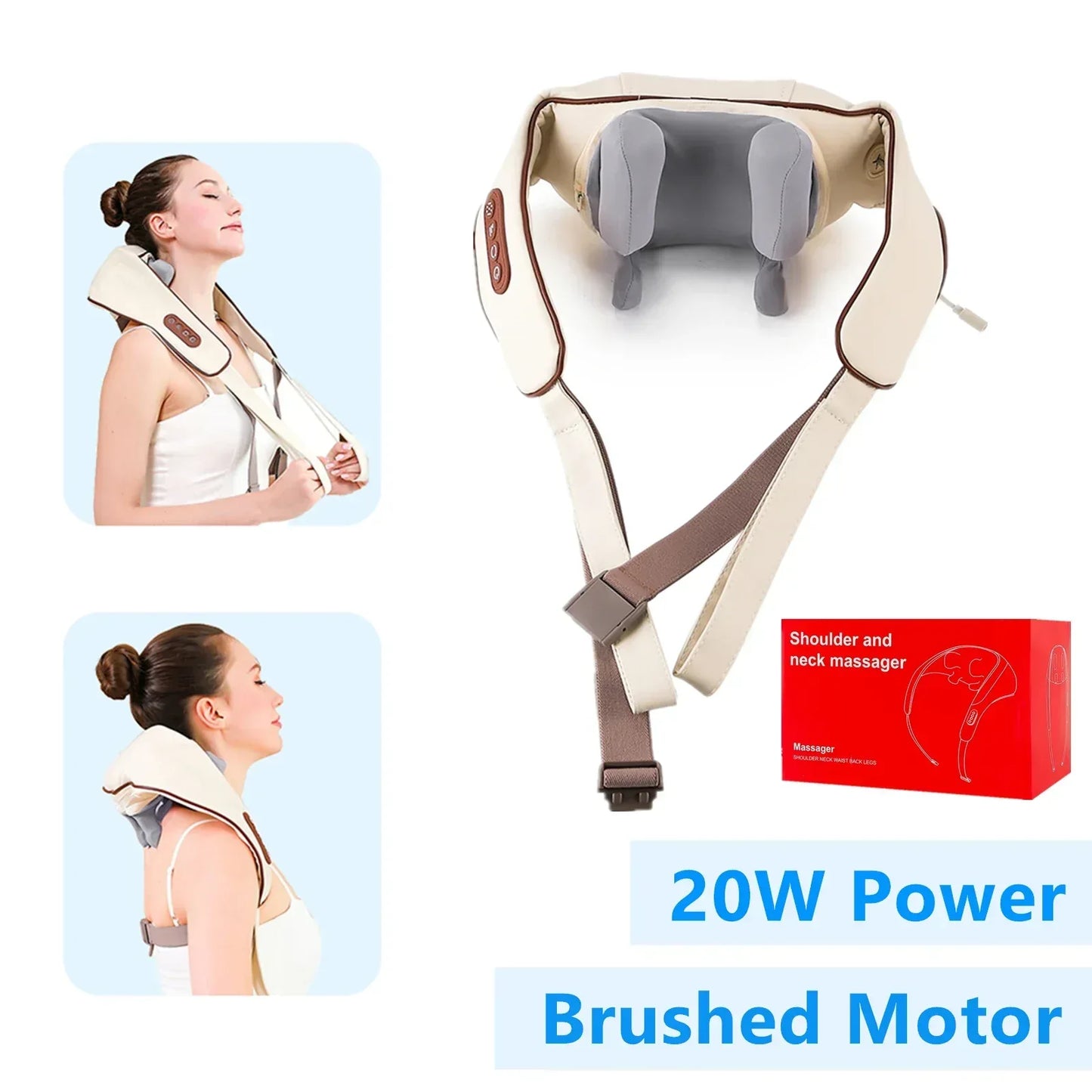 Urbizia Brushless Motor Neck And Shoulder Massager - Urbizia
