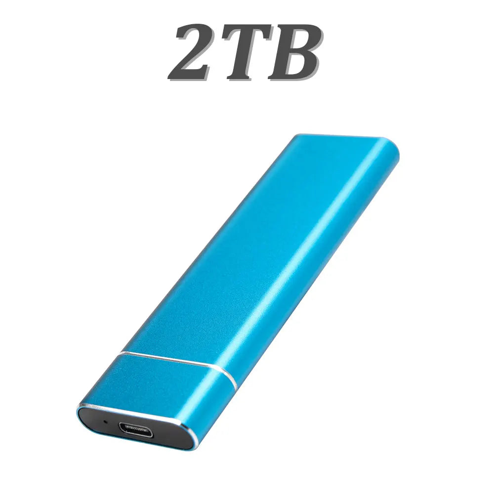 8TB external storage disk USB 3.1 portable solid state drive 128TB large capacity SSD, truly sufficient for laptops/MAC/PC