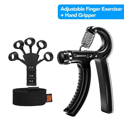 5-60Kg Adjustable Heavy Hand Gripper Fitness Hand Exerciser Grip Wrist Training Finger Gripper Hand Strengthener For Patient - Urbizia