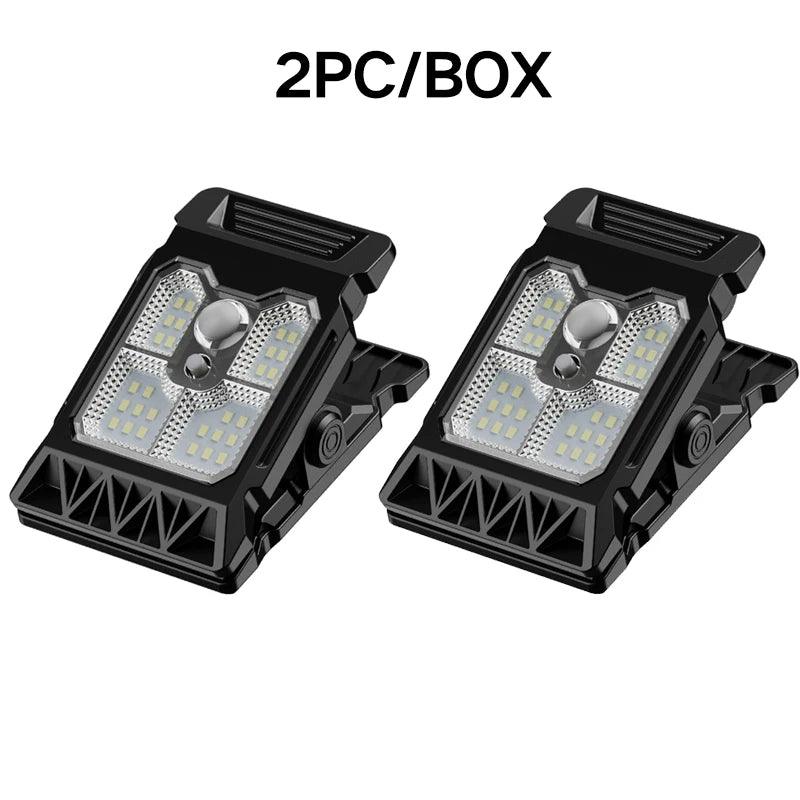 New Upgraded Intelligent Sensing Solar Clip Lamp Outdoor Courtyard Lamp Garden Lighting Solar Wall Lamp