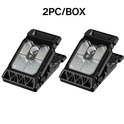 New Upgraded Intelligent Sensing Solar Clip Lamp Outdoor Courtyard Lamp Garden Lighting Solar Wall Lamp