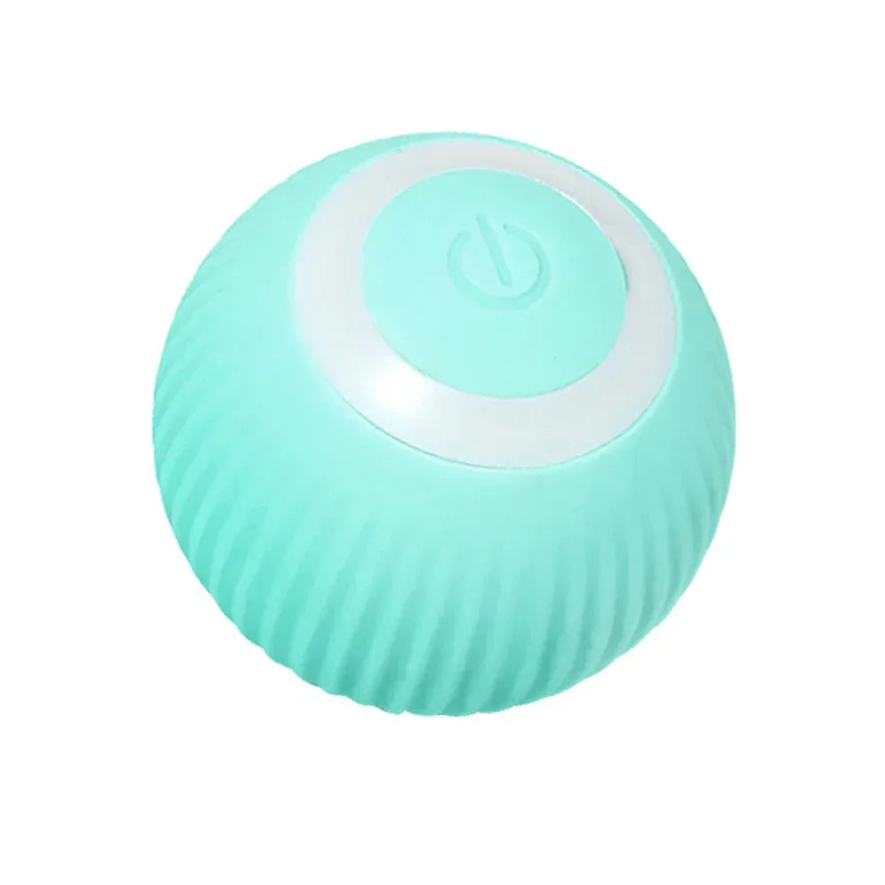 Smart Cat Toys Automatic Rolling Ball Electric Cat Toys Interactive for Cats Training Self-moving Kitten Toys for Indoor Playing - Urbizia