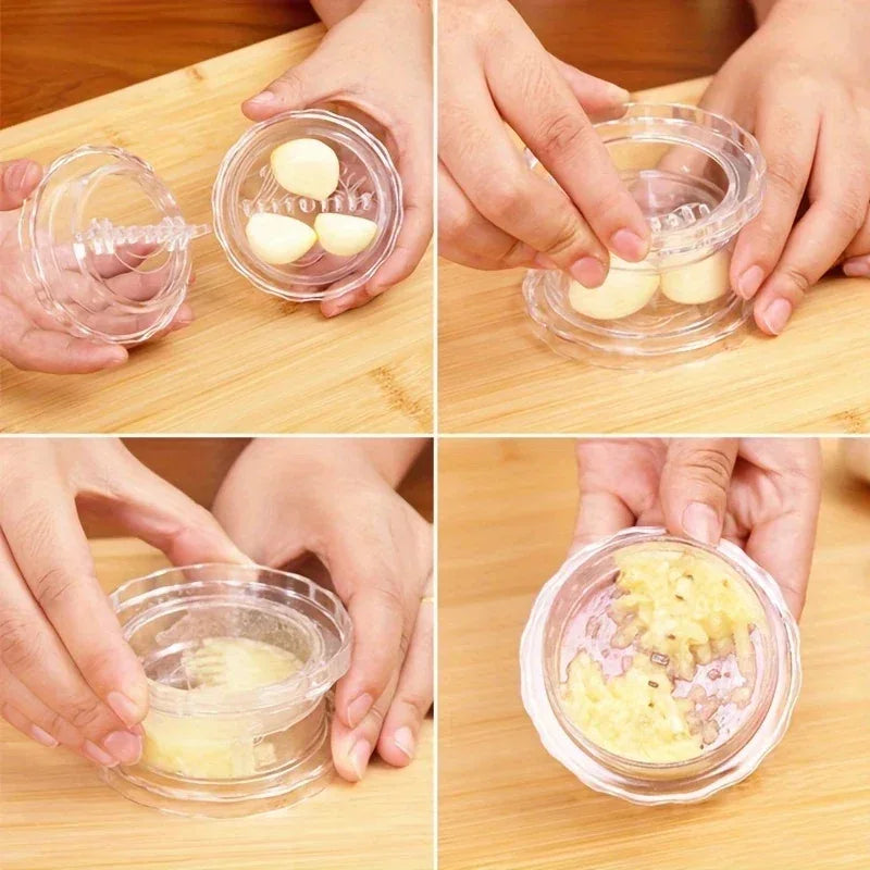 Manual Portable Garlic & Ginger Crusher Twist Tool