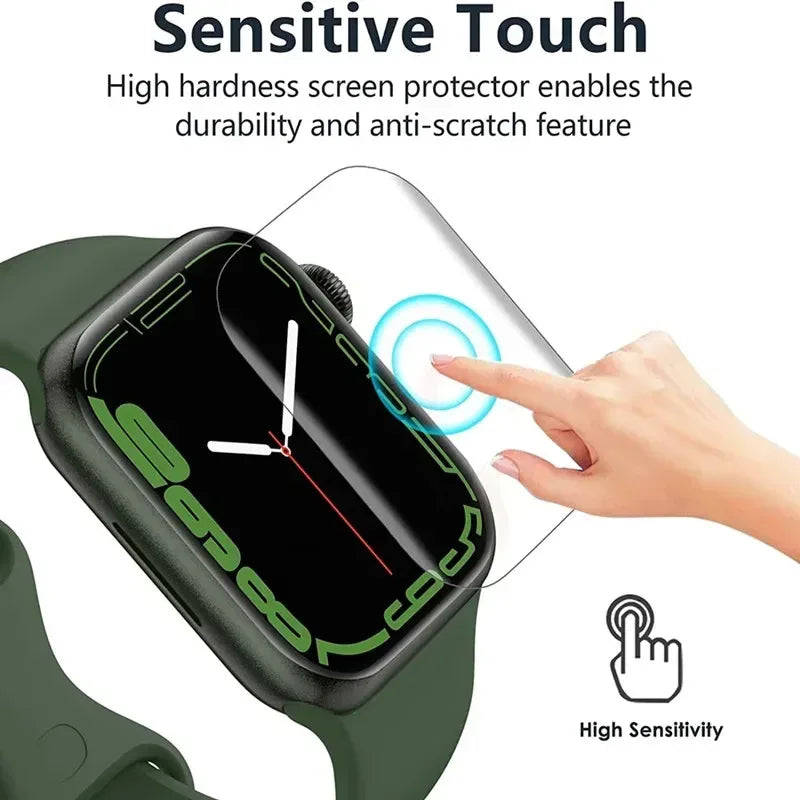 Hydrogel Screen Protector 5-Pack for Apple Watch