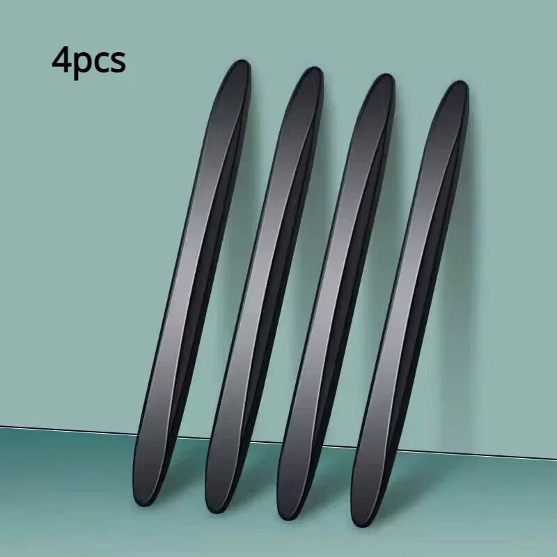 2/4Pcs Auto Car Door Edge Protection Guards Buffer Trim Molding Protection Strip Scratch Protector Car Door Crash Bar