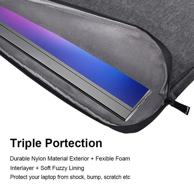 Waterproof Laptop Sleeve Handbag 13–15.6 Inch Shockproof Case