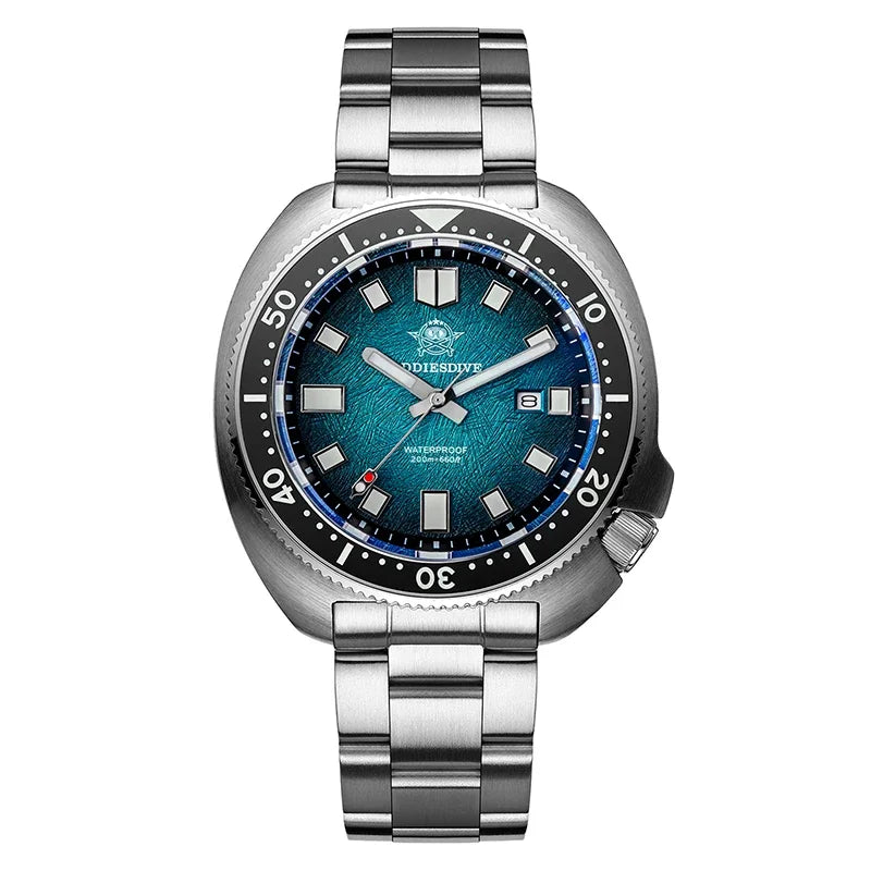 ADDIESDIVE NEW Men's Watch Sapphire Glass AR Coated Quartz Watches AD2511 Reloj Hombre 20Bar Waterproof Luminous Diving Watches