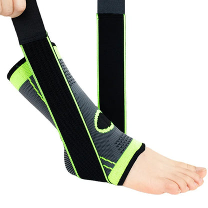 1 Pc Compression Ankle Support Sports Adjustable Basketball Ankle Wrap Men Women Hiking Running Prevent Sprains Ankle Protector