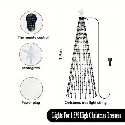 Smart RGB LED Christmas Tree Lights