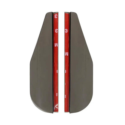 Car Rearview Mirror Rain Eyebrow & Sun Visor Cover – 2pcs