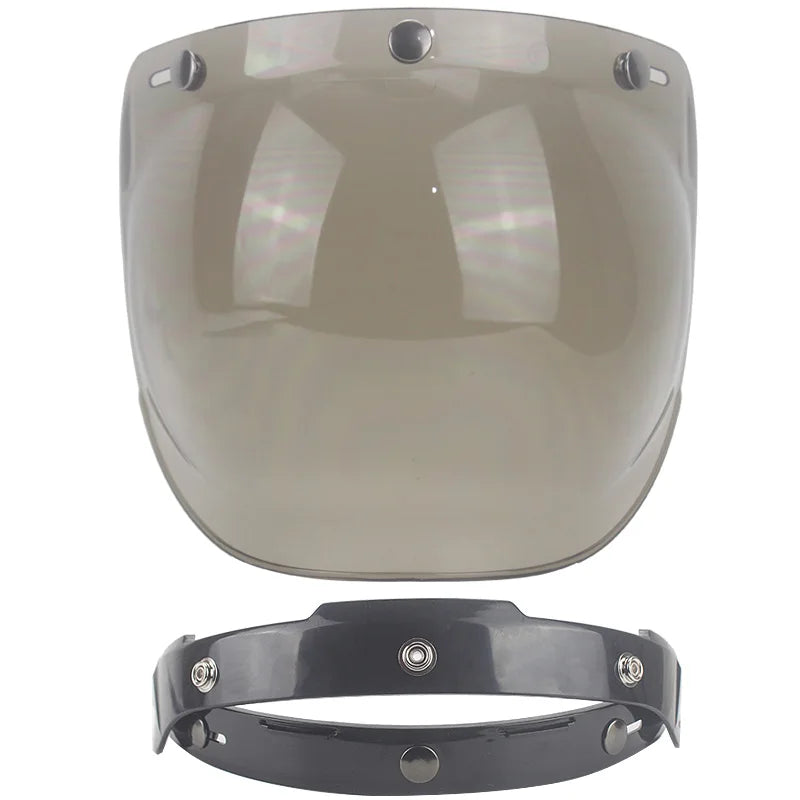 ORZ Retro Motorcycle Bubble Visor Glasses
