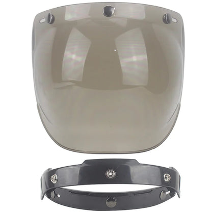 ORZ Retro Motorcycle Bubble Visor Glasses