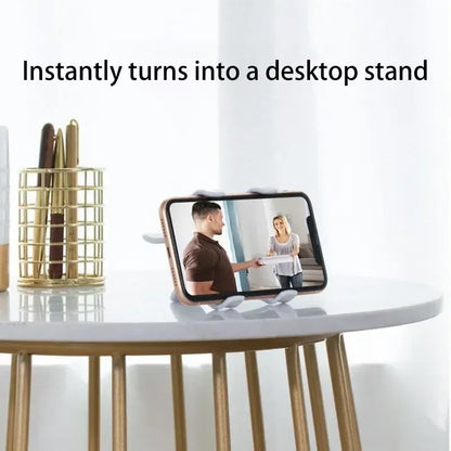 360 Clip Mobile Phone Holder Stand Portable Flexible Lazy Bed Desktop Bracket Desk Mount Stand Base For iPhone Samsung Xiaomi - Urbizia