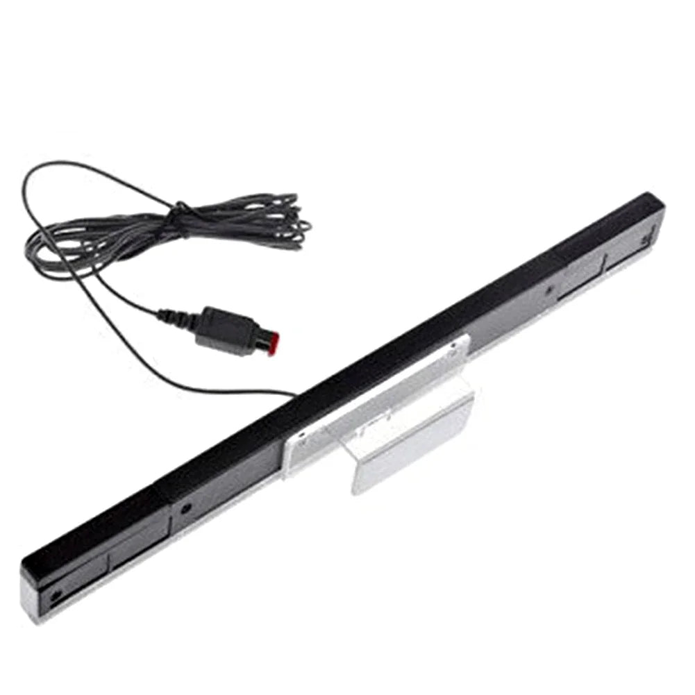 Wired Motion Sensor Receiver with Extension Cord Remote Infrared Ray IR Inductor Bar Wired Remote Sensor Bar for Nintendo Wii