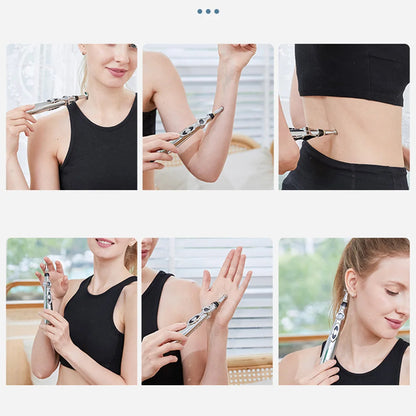 Electric Acupuncture Massage Pen – 9-Level Pulse Therapy