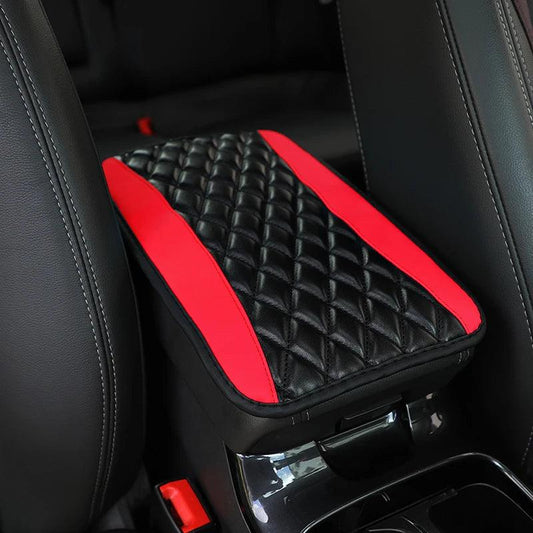 PU Leather Car Armrest Cover Mat – Universal Fit