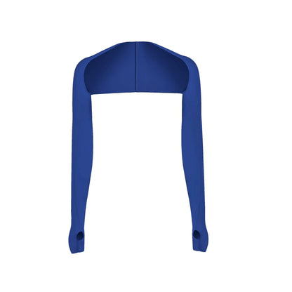 One-piece Ultra-thin Shawl Arm Sleeves Ice Silk Long Gloves Breathable Sun Protection Anti UV Hand Cover Warmer Outdoor Sports