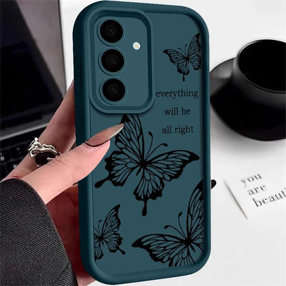 Butterfly Soft Silicone Case for Samsung Galaxy Series