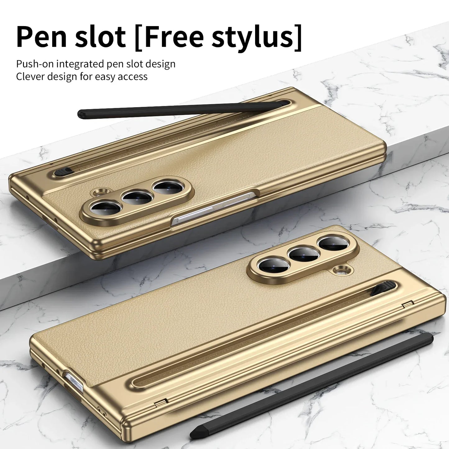 360° Flip Leather Case for Samsung Galaxy Z Fold
