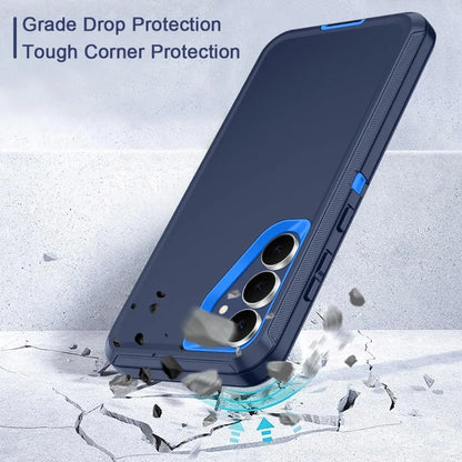 Heavy Duty 3-Layer Armor Protection Phone Case For Samsung Galaxy S26 S25 S24 S23 S22 Ultra Plus Matte Impact Resistant Cover