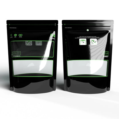 1/8 Ounce~1 Pound Lock & Seal Storage & Curing Bags 58%-62% RH Terp Cultivation Pouches Heat Sealable Child Resistant