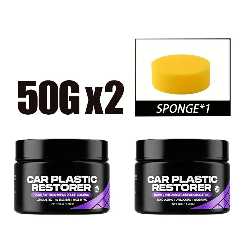 Car Plastic & Leather Restorer Wax - Urbizia