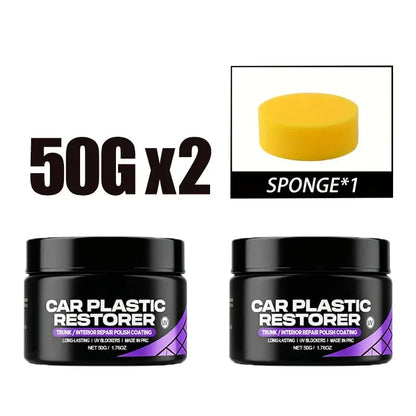 Car Plastic & Leather Restorer Wax - Urbizia