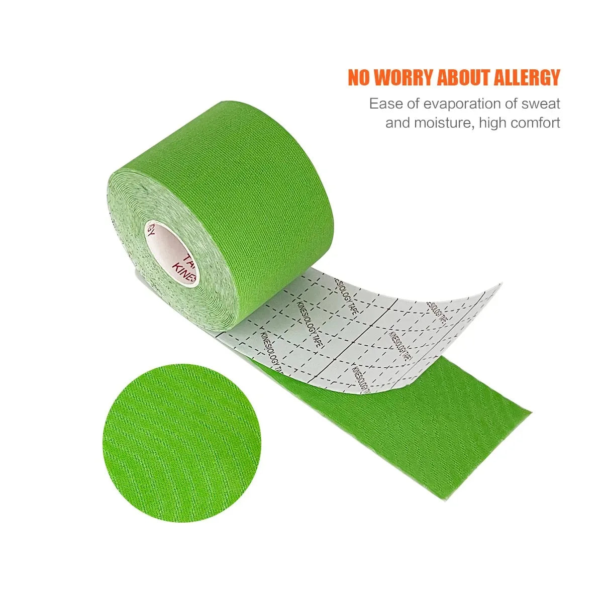 1pcs Sports Waterproof Kinesiology Tape Stickers Athletic Bandage Muscle Recovery Protector Strapping Pain Relief Tennis Gym