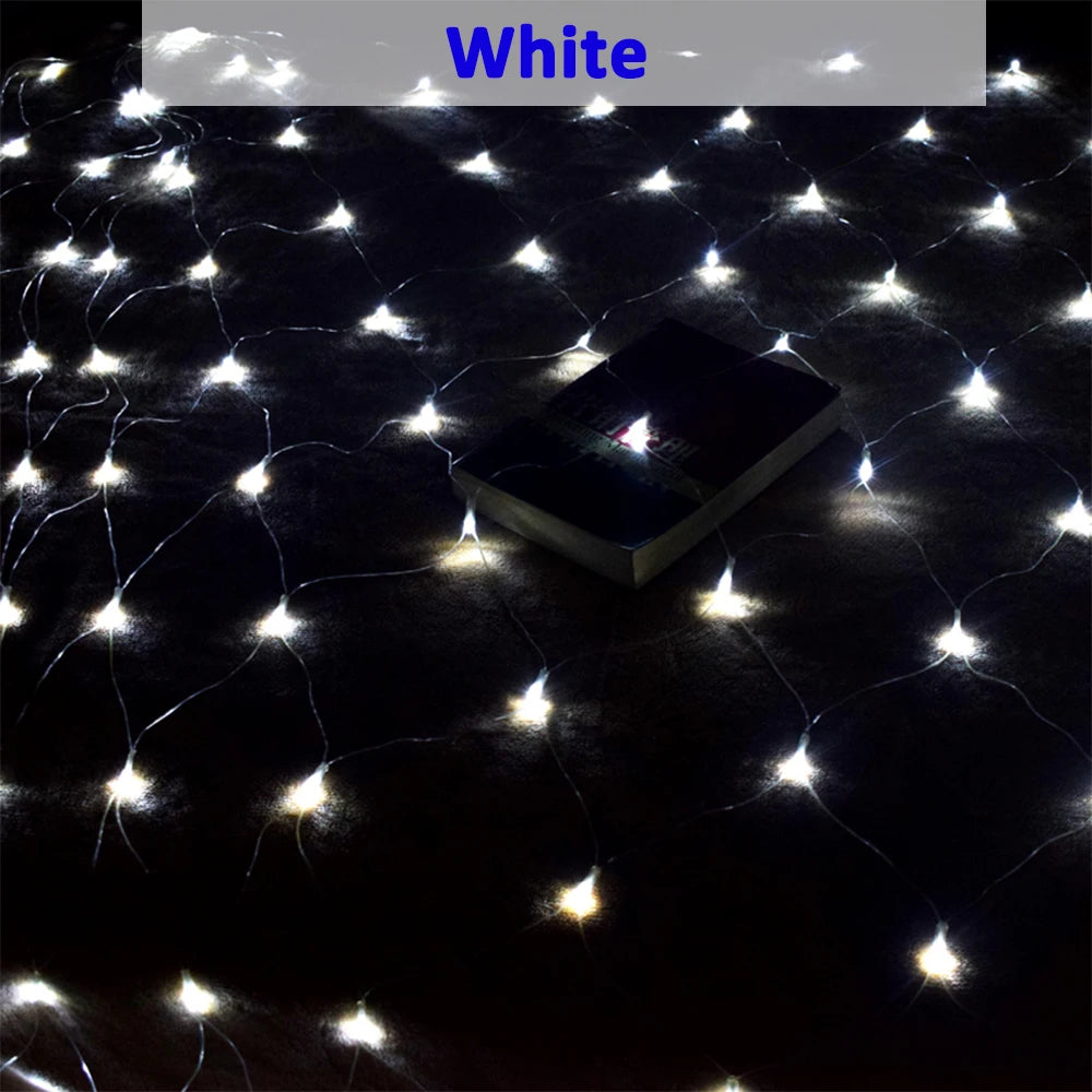 LED Net Lighting String – Outdoor Waterproof Fairy Lights