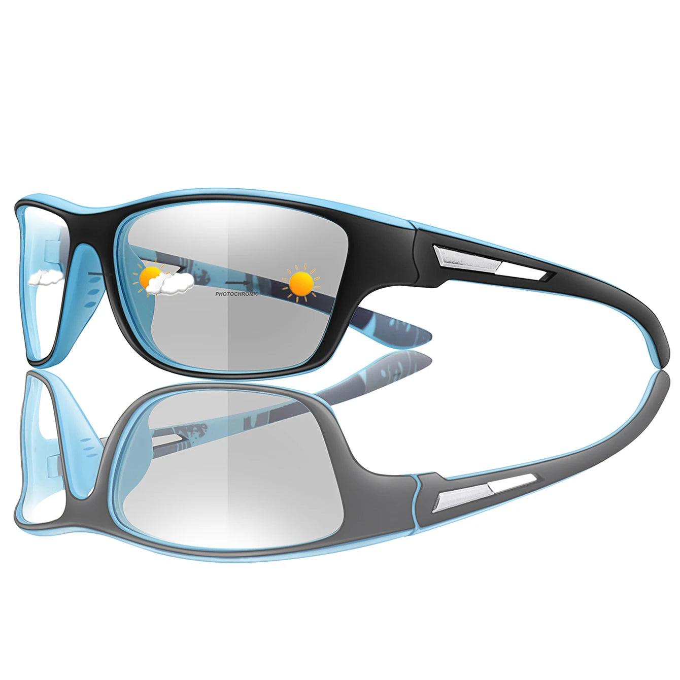 Photochromic UV400 Motorcycle Sunglasses for Men & Women