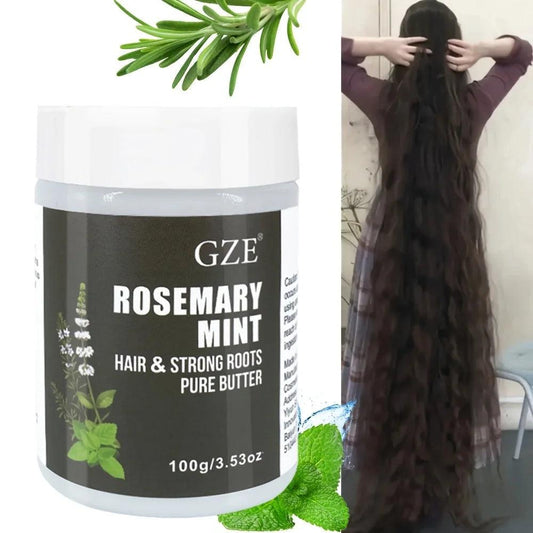 Rosemary Mint Hair Butter for Strong Roots & Growth
