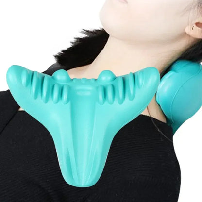 Cervical Massage Pillow Household Portable Gravity Finger Pressure Neck Protection Traction Pillow Assists Sleep Repair Pillow - Urbizia