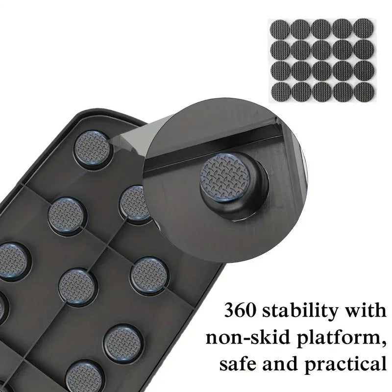 Push-up Board Set Portable Multifunctional Push-up Bar Foldable Fitness Equipment For Chest Abdomen Arms/Back Training - Urbizia