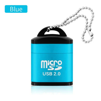 USB 2.0 Mini SD & TF Card Reader Adapter
