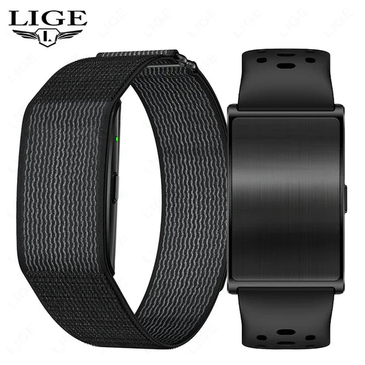 LIGE GPS Screenless Smart Bracelet – Heart Rate, SpO2, Fitness