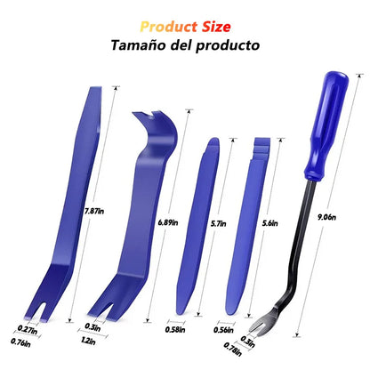 Car Hand Tool Set Car Disassembly Tool Kit Stereo Repair DVD Repair Tool Dashboard Removal Tool Interior Plastic Trim Panel