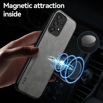 Magnetic PU Leather Case for Samsung Galaxy