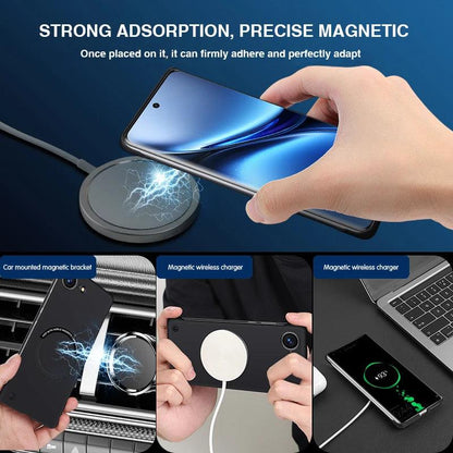 Magnetic Frameless Case for iPhone 16 Pro Max