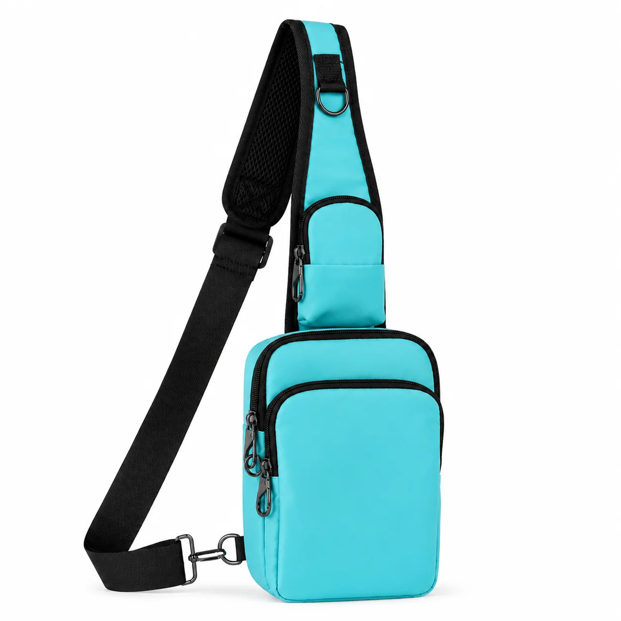 Fashionable Casual RFID Anti-Theft Sling Bag for Men's, Street Sports Chest Bag Simple Lightweight Shoulder Bag for Commuting