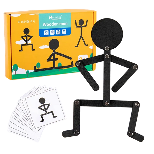 Kids Montessori Wooden Educational Puzzle Toys - Urbizia