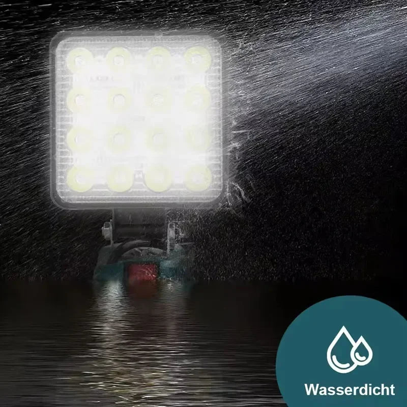 For Makita 14.4V-18V Li-ion Battery Lantern Outdoor Flashlight 3 inch Cordless LED Work Light Camping Lamp Emergency Lighting