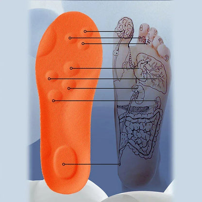 1/2/4 Pairs Sports Insoles – Shock Absorption & Arch Support - Urbizia