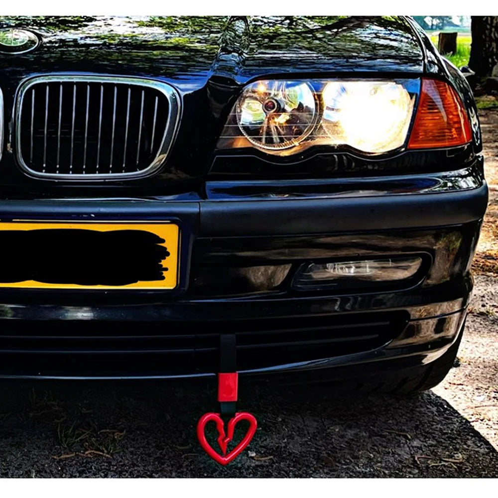 JDM Auto Accessories Cat Tsurikawa Ring Handle Hand Strap Loops Bumper Bus Car Drift Charm Warning Tag