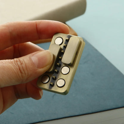 Magnetic Metal Fidget Slider for Stress Relief