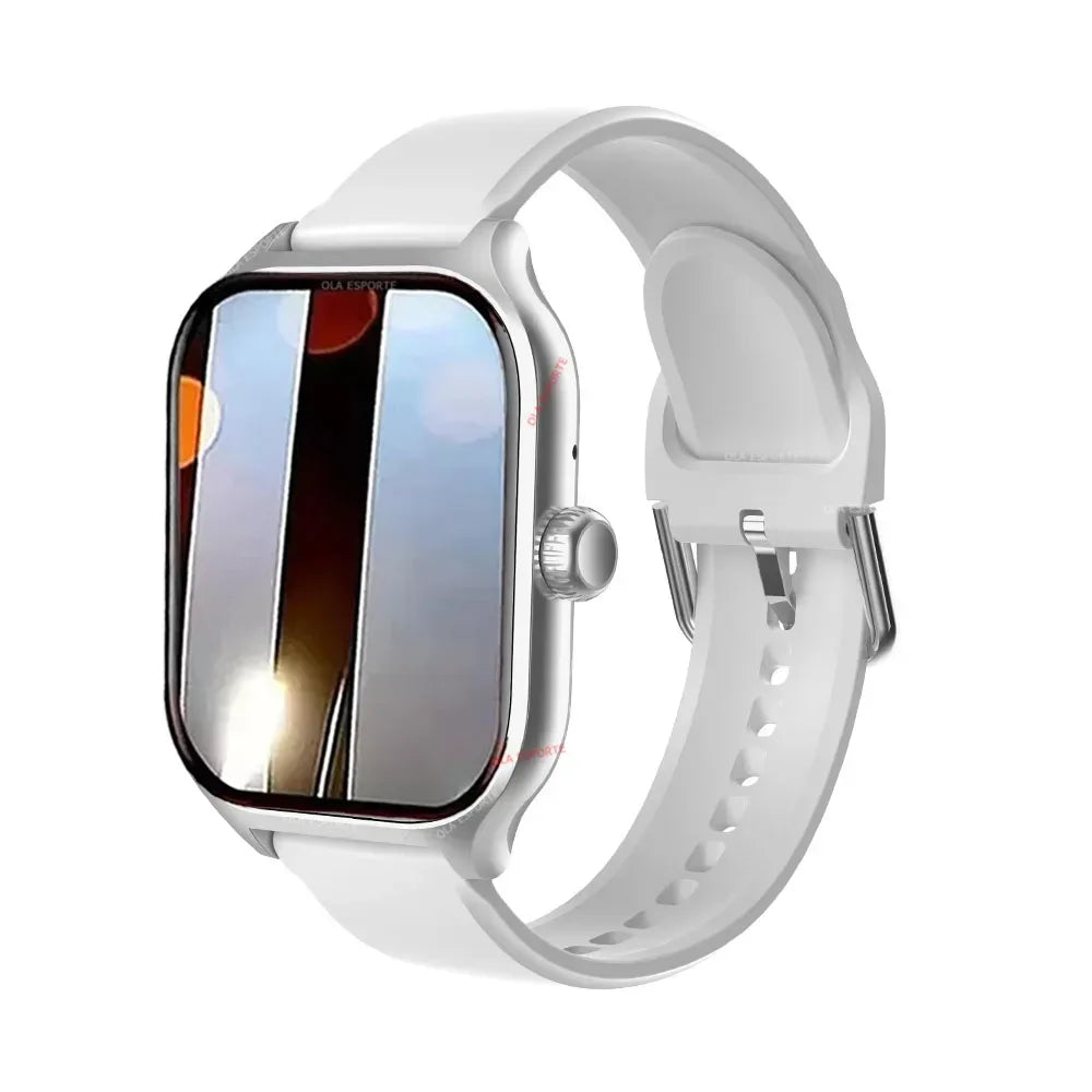 2026 Smart Watch Android IOS Phone 2.01 Inch Color Screen Bluetooth Answer Call Fitness Watches Tracker Smartwatch Women Men New - Urbizia