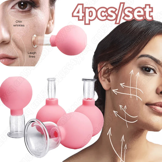 Vacuum Cupping Glass Jar Cellulite Massager