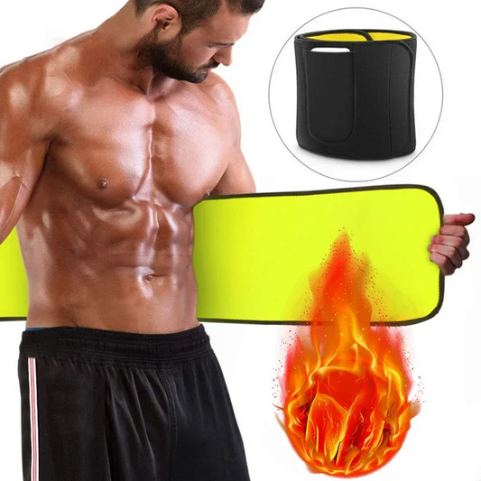 Men Waist Support Belt Waist Trainer Corset Sauna Sweat Bands Tummy Slimming Belt Fitness Gym Belly Trimmer Wrap Belts Girdles