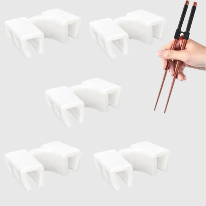 5PCS Reusable Chopsticks Trainer Helper Set